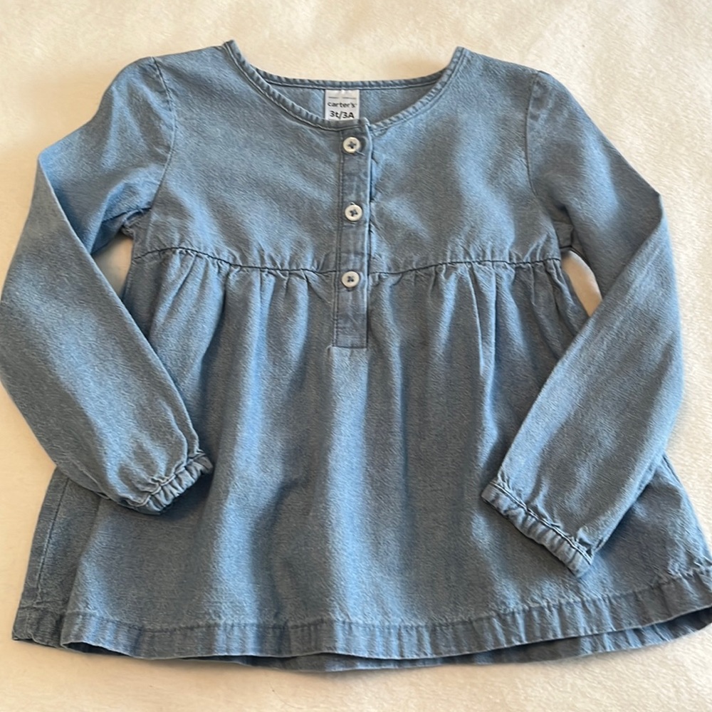 3T denim dress